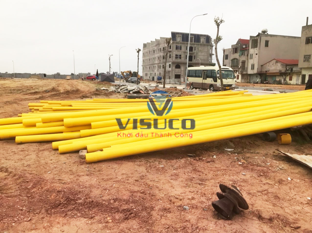 Ống nhựa PVC, ống bưu điện luồn cáp viễn thông tại Lai Châu