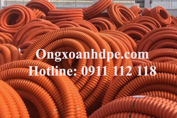 Phân phối ống nhựa gân xoắn HDPE 2 lớp tại Hưng Yên