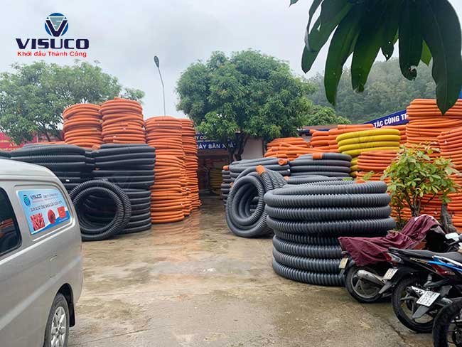 Ống xoắn hdpe tại thành phố Hạ Long