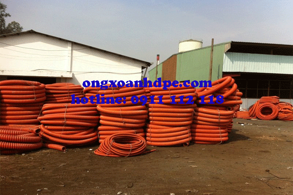 Cấp ống xoắn HPDE tại quận Dương Kinh Hải Phòng