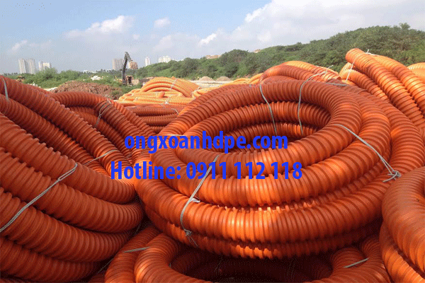 Cung cấp ống xoắn HDPE tại An Lão Hải Phòng